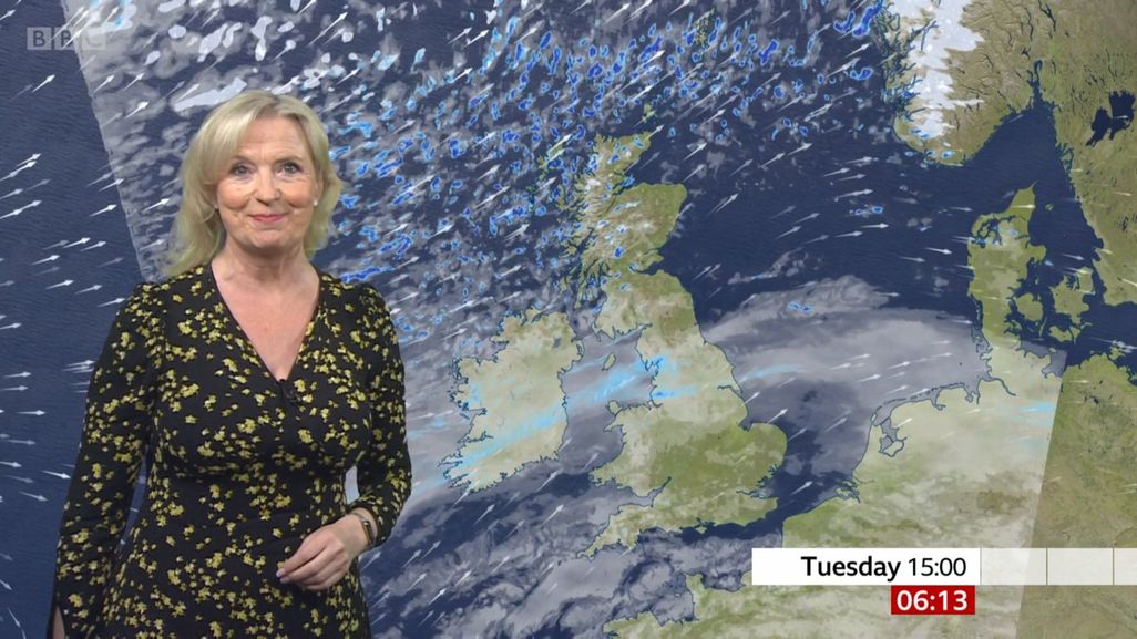 Carol Kirkwood BBC Breakfast Weather Presenter