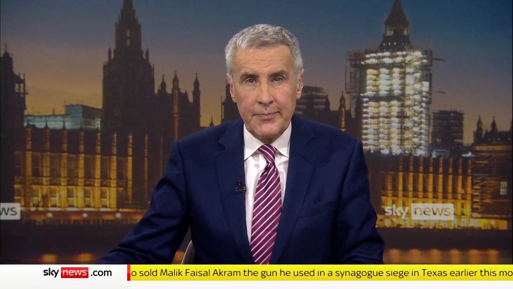 Dermot Murnaghan Sky News Tonight Presenter