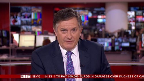 Simon McCoy BBC News Presenter