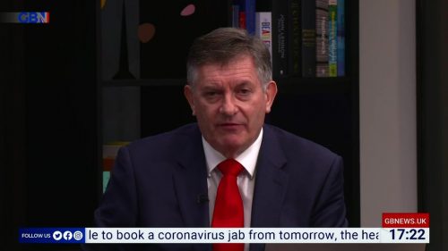 Simon McCoy GB News Presenter