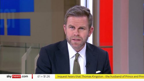 Matt Barbet on Sky News