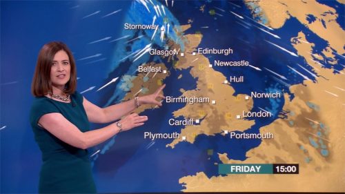 Alina Jenkins BBC Weather Presenter