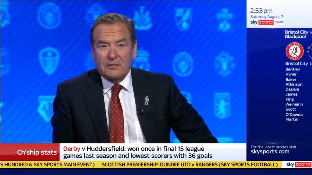 Jeff Stelling is leaving Sky Sports Soccer Saturday