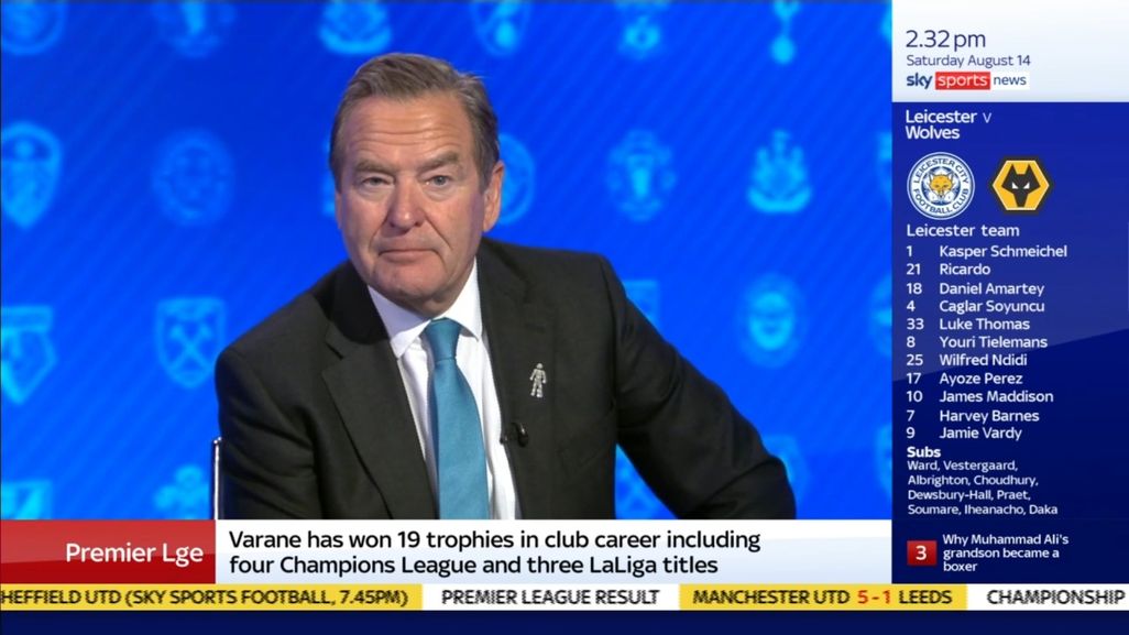 Jeff Stelling Sky Sports 