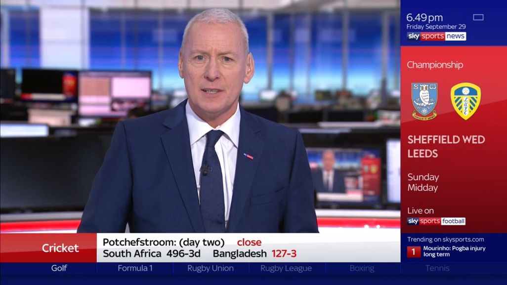 Jim White Sky Sports News 