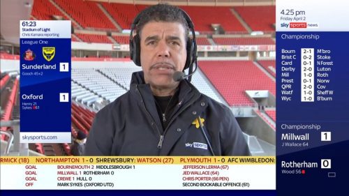 Chris Kamara Sky Sports