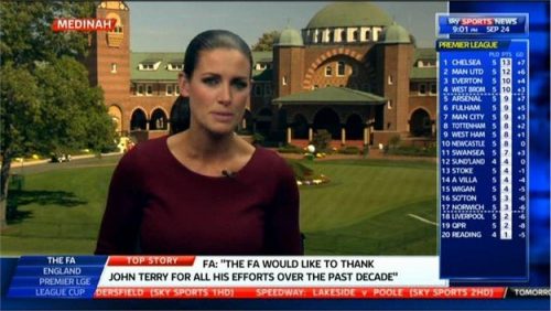 Kirsty Gallacher Sky Sports News Presenter