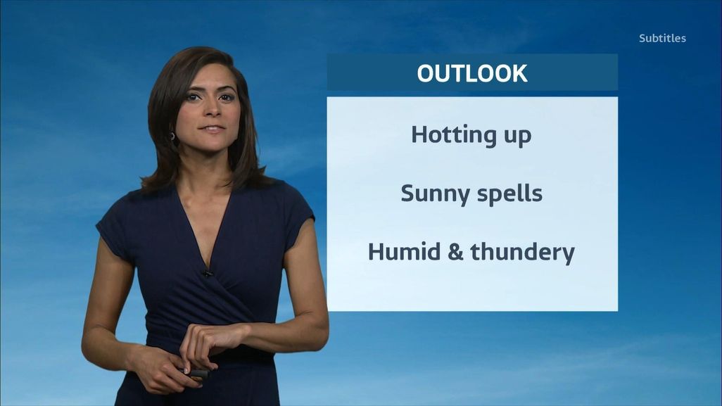 Lucy Verasamy ITV Weather Presenter