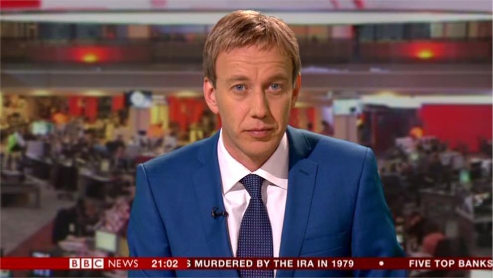 Chris Rogers BBC News Presenter 