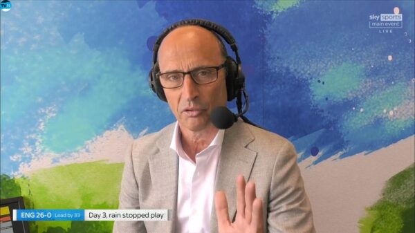 Nasser Hussain Sky Sports Cricket 2