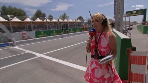 Rachel Brookes Formula One Presenter