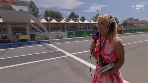 Rachel Brookes Formula One Presenter 2