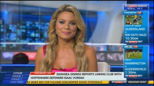 Charlotte Jackson Sky Sports News Presenter 