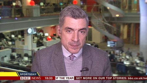 Joe Wilson BBC Sport Reporter