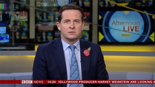 Olly Foster BBC Sport Presenter 