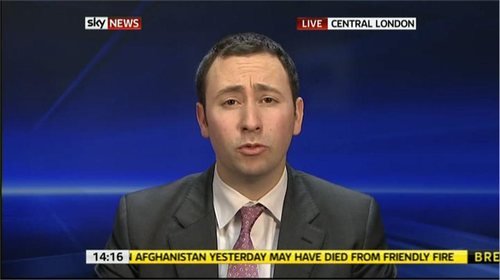 Mark Kleinman Sky News Correspondent