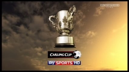 sky sports football carling cup  