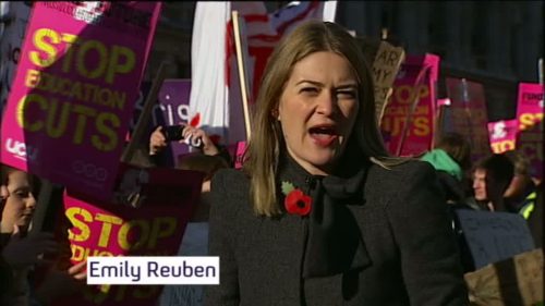 student protests cnews