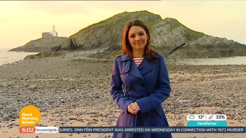 Images of Laura Tobin Good Morning Britain Presenter