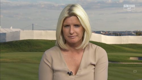 Sarah Stirk Sky Sports Golf 