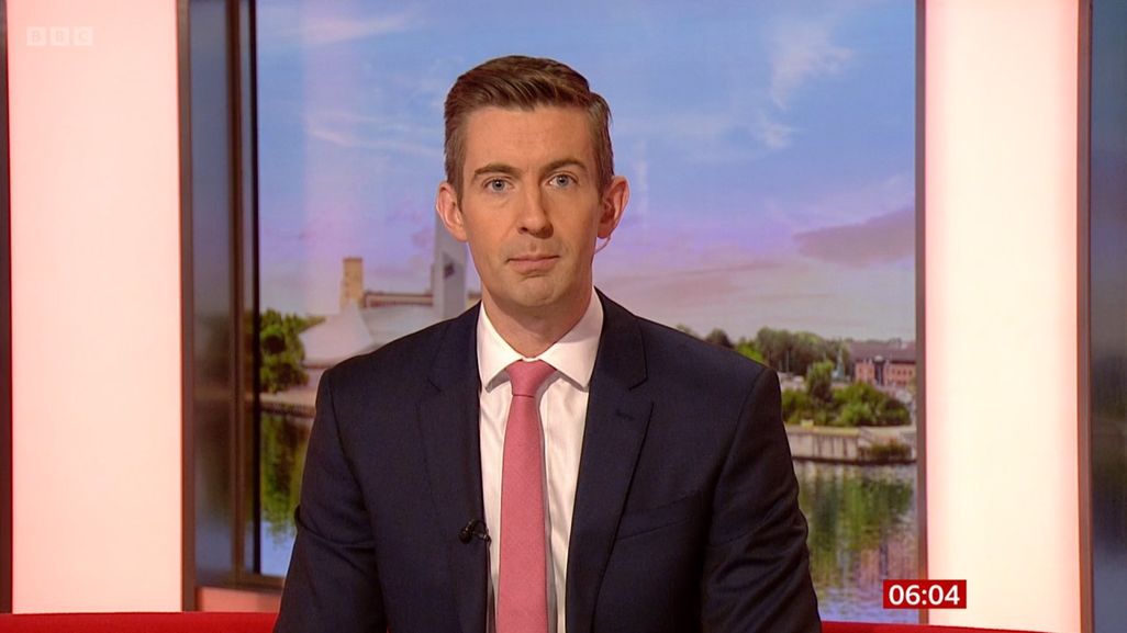 Ben Thompson BBC Breakfast Business Presenter 