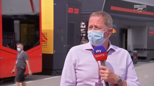 Martin Brundle Sky Sports F Commentator