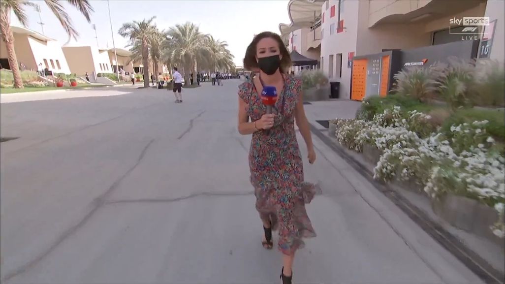 Natalie Pinkham Sky Sports F Reporter