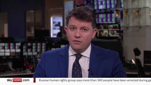 Simon Pusey on Sky News