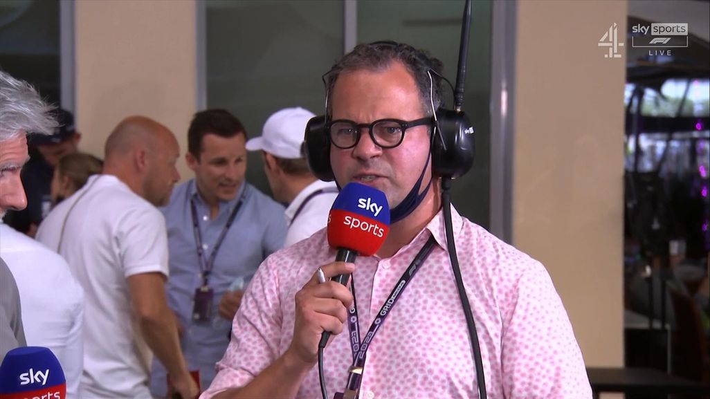 Ted Kravitz Sky Sports F Pitlane Reporter