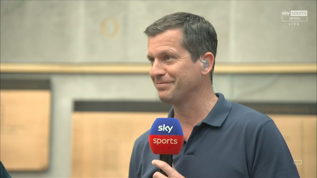 Tim Henman at US Open 2024