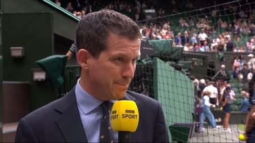 Tim Henman at Wimbledon