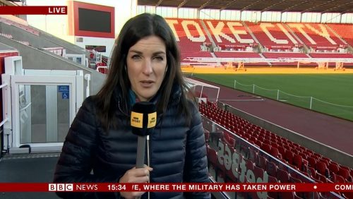 Katherine Downes BBC Sport Presenter