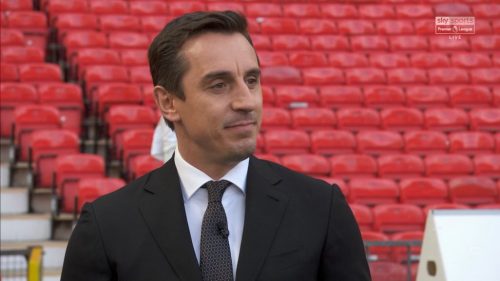 Gary Neville Sky Sports Football Commentator