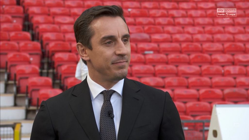 Gary Neville Sky Sports Football Commentator