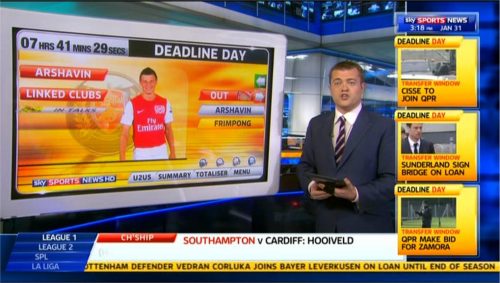 Sky Spts News Transfer Deadline Day