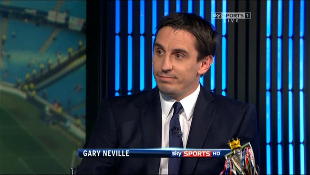 Images: Gary Neville (Sky Sports Football)
