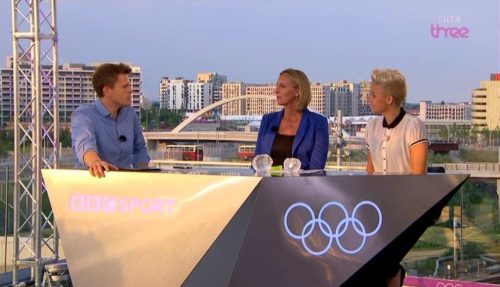Images of BBC Threes Olympics Studio  e