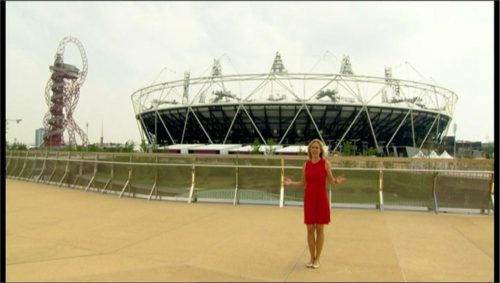 Sophie Raworth Presents from Olympic Park