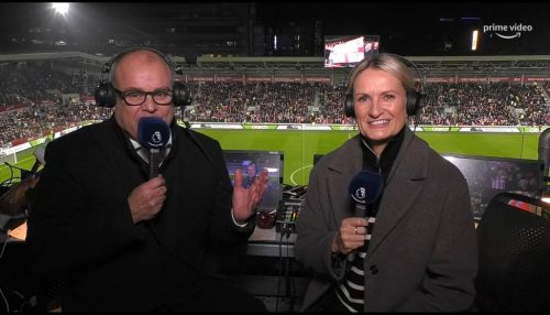 Steve Wilson and Lucy Ward on Amazon Prime