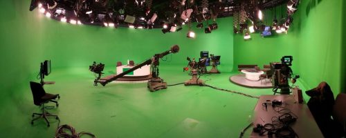 ITN Studio  with London Tonight 