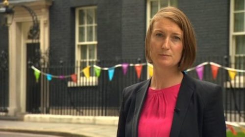Allegra Stratton ITV News Reporter  e