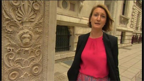 Allegra Stratton ITV News Reporter