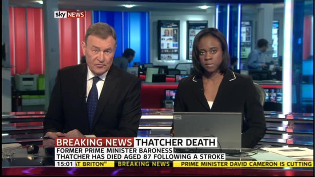 Jeremy Thompson and Gillian Joseph presents the 3pm hour on Sky News