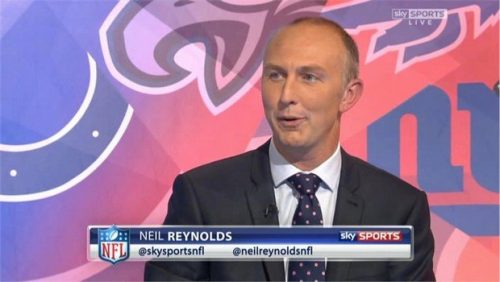 Neil Reynolds Live NFL on Sky Sports TV Image