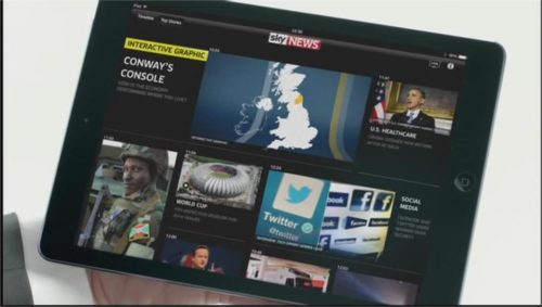 Sky News Promo  Sky News for ipad Eamonn Holmes