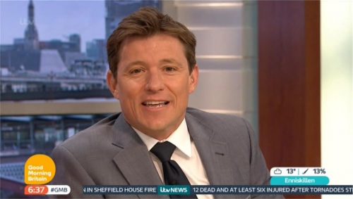 Ben Shephard ITV Good Morning Britain Presenter