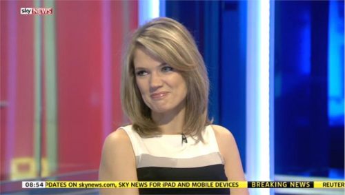 Sky News Charlotte Hawkins leaves Sky News     