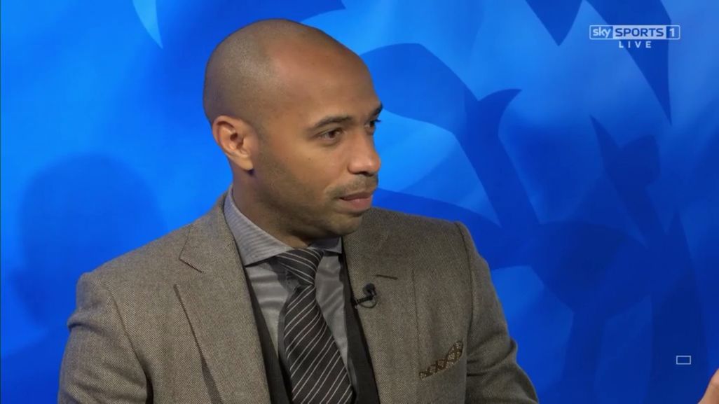 Thierry Henry Sky Sports Football 