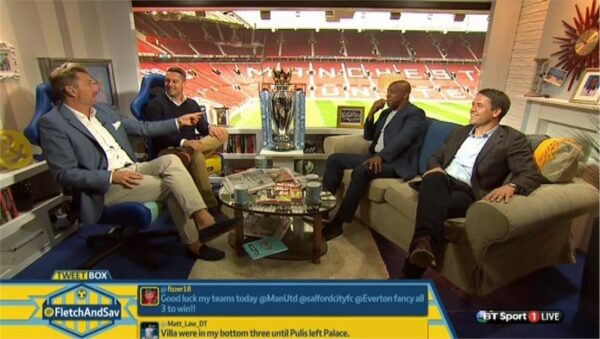 BT Sport Presentation Fletch and Sav 2014 11