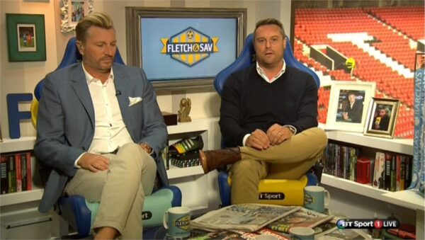 BT Sport Presentation Fletch and Sav 2014 4